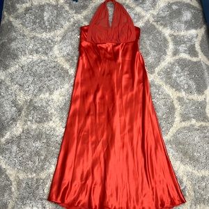 Semi new - pretty orange party dress ! Very summery